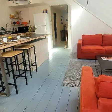 Appartement Magnifique Loft Deco Sur Le Port Et A 5mn Des Plages Wifi Clim 85 M2 *