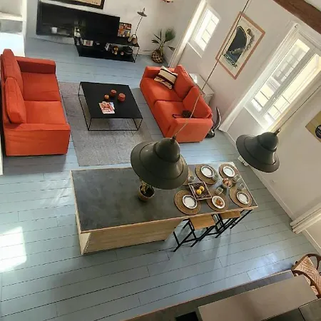 Magnifique Loft Deco Sur Le Port Et A 5mn Des Plages Wifi Clim 85 M2 Appartement *